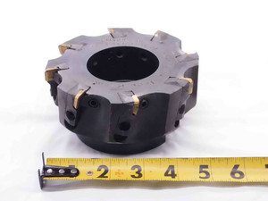 SECO ? 5" O.D. FACE MILL R220.33/69-05.0 1 1/2 PILOT HOLDS 8 INSERTS SEKR-42 5.0 - NS3809DH5