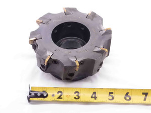 SECO ? 5" O.D. FACE MILL R220.33/69-05.0 1 1/2 PILOT HOLDS 8 INSERTS SEKR-42 5.0 - NS3809DH5