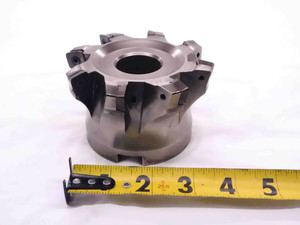 INGERSOLL 4" O.D. COOLANT FACE MILL 5M6P-40R01 1 1/2 PILOT HOLDS 8 INSERTS 4.0 - NS3810DH5