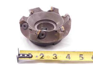 CARBOLOY 4" O.D. FACE MILL R220.13-4.00-12 1 1/2 PILOT HOLDS 6 INSERTS 4.0 - NS3818CH5