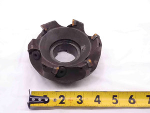 CARBOLOY 4" O.D. FACE MILL R220.13-4.00-12 1 1/2 PILOT HOLDS 6 INSERTS 4.0 - NS3818CH5