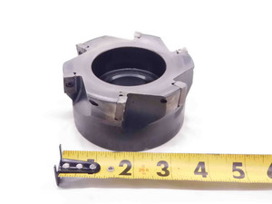 CARBOLOY 4" O.D. FACE MILL R220.69-04.00-16G 833 1 1/2 PILOT HOLDS 6 INSERTS 4.0 - NS3819CH5