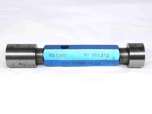 1.3110 & 1.3130 PIN PLUG GAGE GO NO GO 1.3125 +.0005 1 5/16 33.299 1.311 1.313 - TJ0205LVR