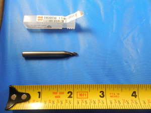 OSG 8408030 3 mm DIA CARBIDE END MILL 4.5 mm LOC 50 mm OAL 6 mm SHANK 4 FLUTE