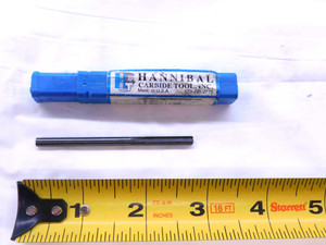 HANNIBAL CARBIDE TOOL. INC. 0.1725 OD CARBIDE REAMER .1725 .1875 UNDERSIZE - JG0195BR5