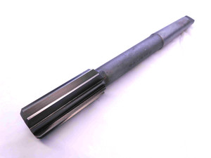 UNION 1 3/16 OD HSS REAMER MORSE TAPER #3 SHANK 10 FLUTE MT3 1.1875 ONSIZE USA - JG203BF4
