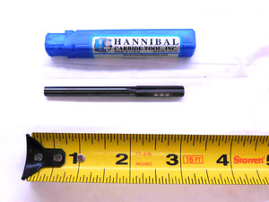 NEW HANNIBAL 0.247 OD CARBIDE REAMER 6 FL .247 .2470 1/4 .2500 -.0030 UNDERSIZE - JG0215BR5