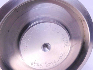 SHOP MADE 6.855 8 STUB ACME THREAD PLUG GAGE 6.8550 6.855"-8 INSPECTION CHECK - DW38352DH5