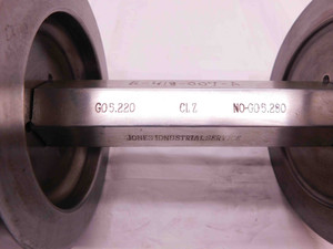 5.2200 & 5.2800 CL Z PIN PLUG GAGE GO NO GO 5.2188 +.0012 5 7/32 134 5.220 5.280