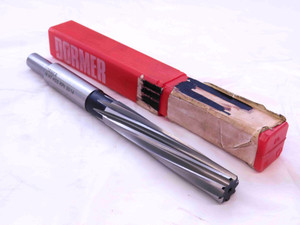 DORMER 16mm O.D. HSS HAND REAMER SPIRAL 8 FLUTE .6299 METRIC ONSIZE MODIFIED - JG0250CE4