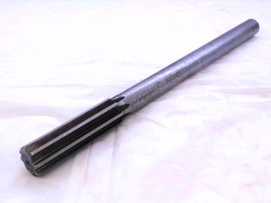 0.755 O.D. HSS CHUCKING REAMER 8 FLUTE .755 .7550 3/4 .7500 +.0050 OVERSIZE - JG0254CE4
