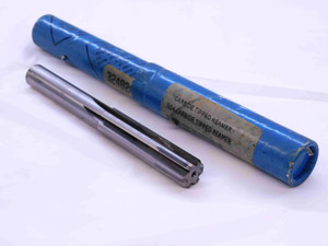 0.504 OD HSS CARBIDE TIPPED REAMER 6 FL .504 .5040 1/2 .5000 +.0040 OVERSIZE - JG0280BR5