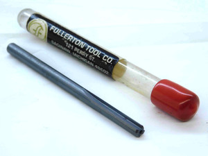FULLERTON 0.177 OD CARBIDE REAMER 4 FL .177 .1770 .1875 -.0105 UNDERSIZE #16 - JG0308BR5