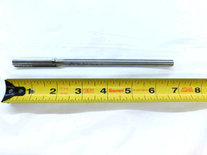 0.386 OD HSS CHUCKING REAMER 6 FL .386 .3860 3/8 .3750 +.0110 OVERSIZE LETTER W - JG0321AF5