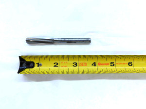0.339 OD HSS REAMER SPIRAL 6 FL .339 .3390 .3438 -.0048 UNDERSIZE LETTER R - JG0355AF5