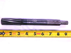 W & B 7/8 O.D. HSS CHUCKING REAMER 0.51 SHANK SPIRAL 10 FLUTE .875 .8750 ONSIZE - JG0367AF5