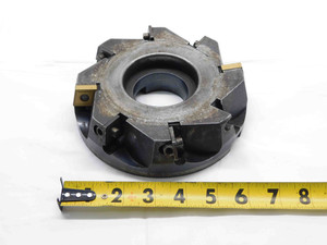 6" O.D. FACE MILL 2" PILOT 3/4 KEY HOLDS 8 INSERTS TURNING 6.0 INDEXABLE TOOLING - NS3958BU5