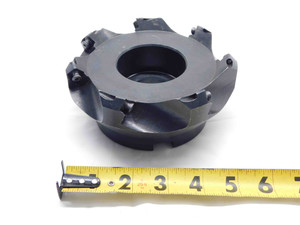 5" O.D. FACE MILL 6-963-050 1 1/2 PILOT 5/8 KEY HOLDS 7 INSERTS 5.0 INDEXABLE - NS3959BU5