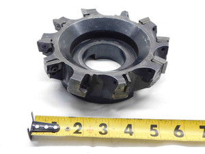 6" O.D. FACE MILL 2" PILOT 3/4 KEY HOLDS 10 INSERTS MILLING 6.0 INDEXABLE - NS3961BU5