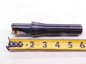 TMX 1" DIA. INDEXABLE END MILL 6-941-105 R8 SHANK 2 FL APKT 1604 INSERTS 1.0 - NS4016BU5