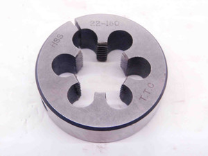 T.T.C. M22 X 1.5 HSS ROUND SPLIT ADJUSTABLE DIE THREADING THREAD CHASING 22 mm - NS4051SLW