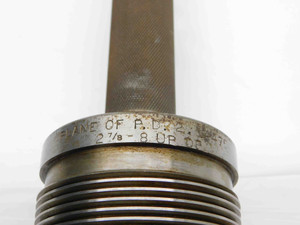 2 7/8 8 UP DP API 5B PIPE THREAD PLUG GAGE 2.875 TBG EXTERNAL UPSET TUBING EUE - DW38541DC5