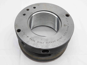 3 1/2 5 FULL HOLE API 7-2 PIPE THREAD RING GAGE 3.5 FH SHOULDERED JOINT CONN. - DW38548DC5