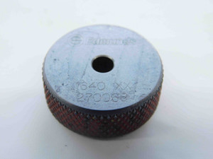 .1640 CLASS XX MASTER PLAIN BORE RING GAGE .1563 +.0077 OVERSIZE 5/32 4 mm .164 - JG0579AD5