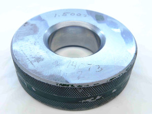 1.5000 CLASS Z MASTER PLAIN BORE RING GAGE ONSIZE 1 1/2 38 mm 1.500 INSPECTION - JG0654SLW