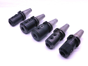 5pcs LOT OF CAT40 1" I.D. SOLID END MILL TOOL HOLDER 1.0 VARIOUS PROJECTIONS - NS4132LVR