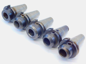 5pc LOT OF CAT40 1" ID SOLID END MILL TOOL HOLDER 1.75" PROJECTION 1.0 STUB - NS4135LVR