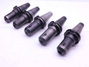 5pcs LOT OF CAT40 5/8 I.D. SOLID END MILL TOOL HOLDER .625 VARIOUS PROJECTIONS - NS4146LVR