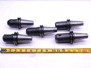 5pcs LOT OF CAT40 5/8 I.D. SOLID END MILL TOOL HOLDER .625 VARIOUS PROJECTIONS - NS4147LVR