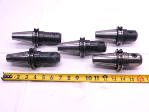 5pcs LOT OF CAT40 5/8 I.D. SOLID END MILL TOOL HOLDER .625 VARIOUS PROJECTIONS - NS4148LVR