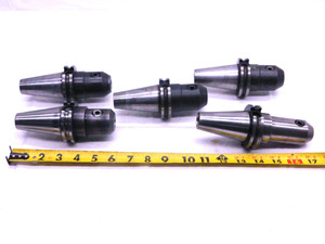 5pcs LOT OF CAT40 5/8 I.D. SOLID END MILL TOOL HOLDER .625 VARIOUS PROJECTIONS - NS4149LVR