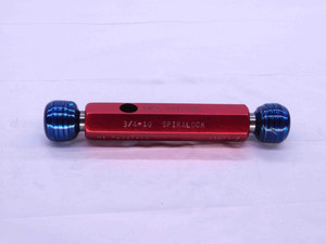 3/4 10 SPIRALOCK THREAD PLUG GAGE .75 NO GO ONLY PD = .7118 & 49703 HI RAMP SPL - DW38610CZ5