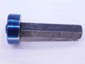 2 3/8 32 NS 3 THREAD PLUG GAGE 2.375 2.3750 NO GO ONLY P.D. = 2.3595 INSPECTION - DW38615LVR