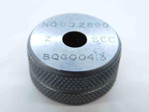 2.8900 CL Z MASTER PLAIN BORE RING GAGE 2.8906 -.0006 2 57/64 73.406 mm 2.890 - JG0689SLW