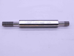 SHOP MADE 5/16 40 UNJS 3B SPECIAL THREAD PLUG GAGE .3125 GO NO GO = .2965 .2971 - DW38719BS5