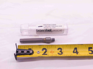 NEW BROWN TOOL 0.3135 OD HSS THREADED REAMER 6 FL .3135 .3125 OVERSIZE 8 mm - NS4211BR5