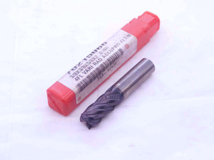 NEW ACCUPRO 3/8 O.D. .010R CORNER RADIUS CARBIDE END MILL 4 FL 70215066 .375 - NS4259CG5
