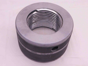 3 1/2 4 IF API 7-2 PIPE THREAD RING GAGE 3.5 INTERNAL FLUSH NC38 NC 38 ROTARY - DW38788DC5