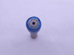 7/16 24 NS 1 LEFT HAND THREAD PLUG GAGE .4375 NO GO ONLY P.D. = .4104 L.H. CHECK - DW38805SLW