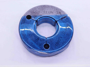 1 5/8 12 UN 2A THREAD RING GAGE 1.625 1.6250 GO ONLY P.D. = 1.5691 INSPECTION - DW38847LVR