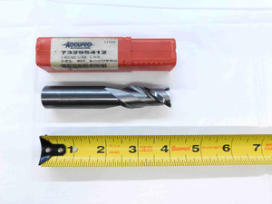 ACCUPRO .747 O.D. .060R CORNER RADIUS CARBIDE END MILL 3/4 SHANK 73295412 .75 - JG1018CG5