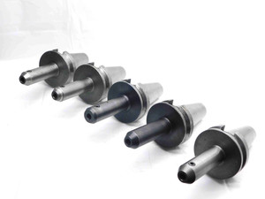 5pcs LOT OF BT50 1/2 I.D. SOLID END MILL TOOL HOLDER .5 6" EXTENDED PROJECTION