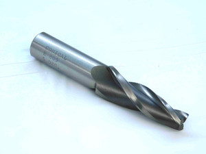CONICAL 1/2 - 7/8 O.D. 2 1/2 LOC 5 DEG TAPERED HSS END MILL 3/4 SHANK 3 FL E 809 - JG1238CE4