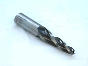 CONICAL 3/8 - 11/16 O.D. 5 DEGREE TAPERED HSS END MILL 3/4 SHANK 3 FL E-609 - JG1239CE4