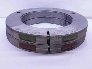 6 5/8 12 UNJS 3A VERMONT THREAD RING GAGES 6.625 GO NO GO PD'S = 6.5709 & 6.5657 - DW38980OB6