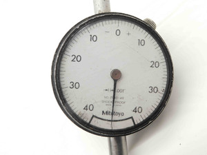 MITUTOYO No.2945-40 DIAL TEST INDICATOR .001" GRADUATION SHOCK PROOF INSPECTION - BR11401CZ5